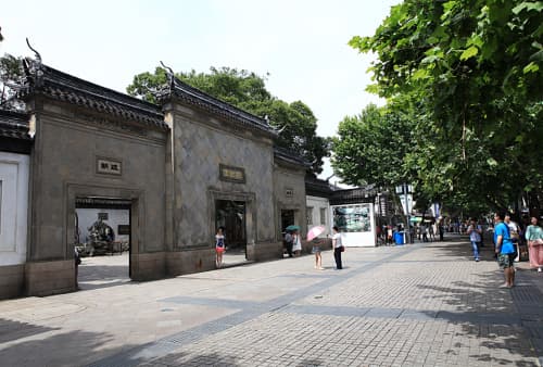 Entrance lane at the Humble Administrator's Garden in Suzhou